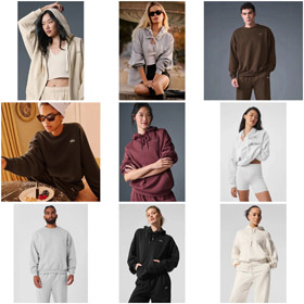 ALO new Chinese cotton breathable round neck sweatshirt-4468  